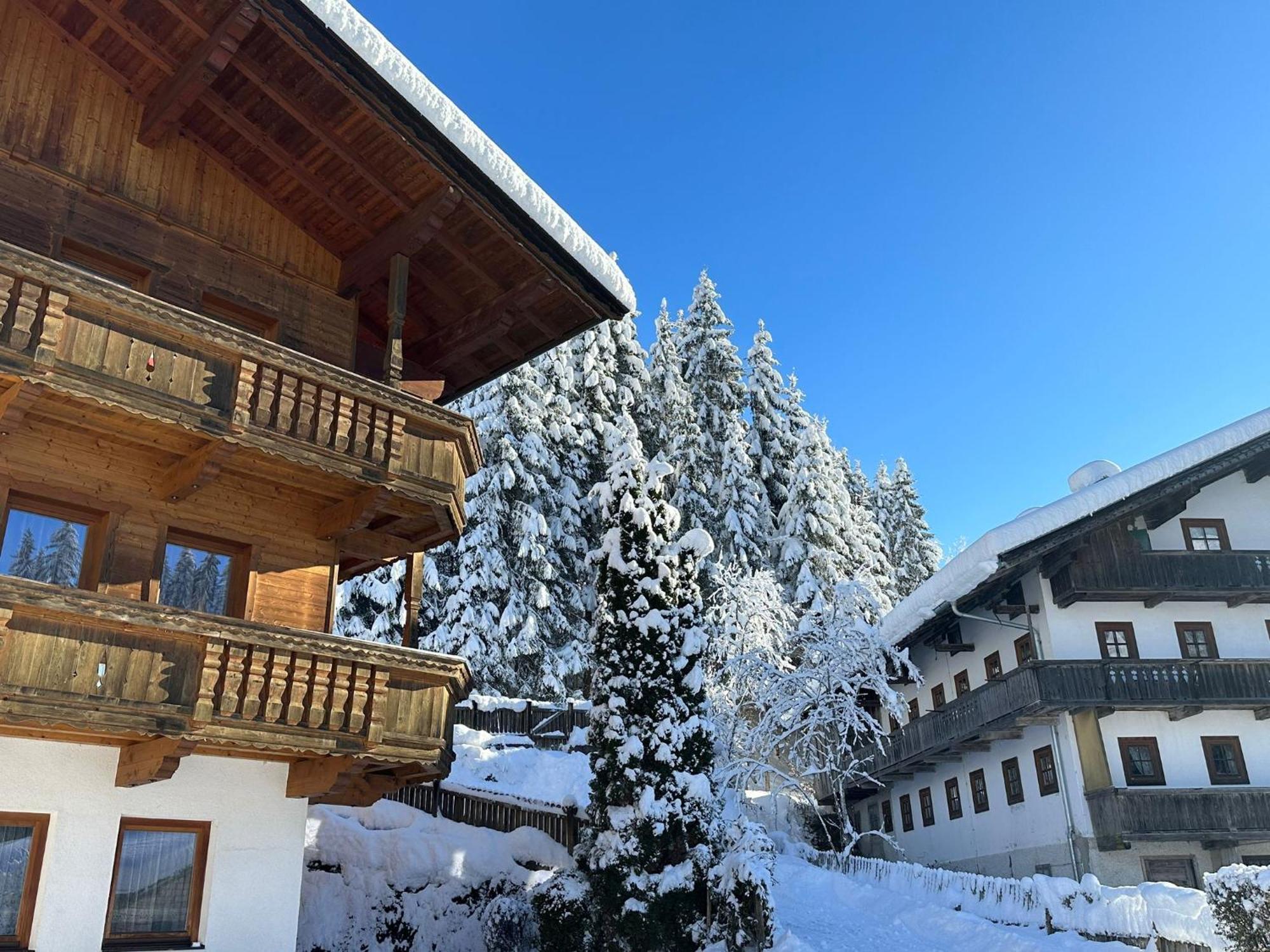 Haus Luxer Apartment Auffach Exterior foto