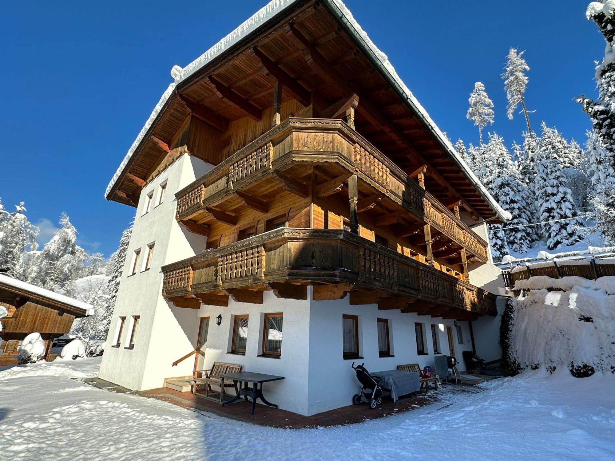 Haus Luxer Apartment Auffach Exterior foto