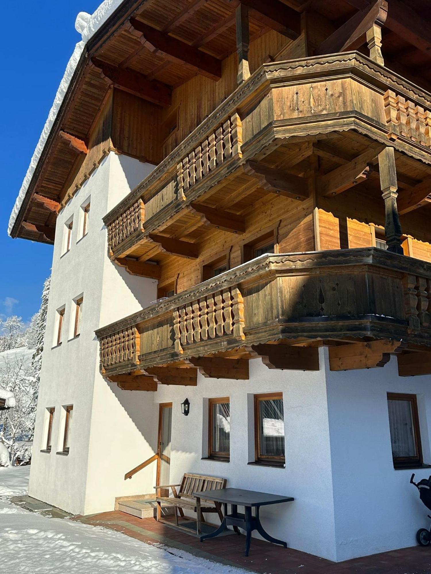 Haus Luxer Apartment Auffach Exterior foto
